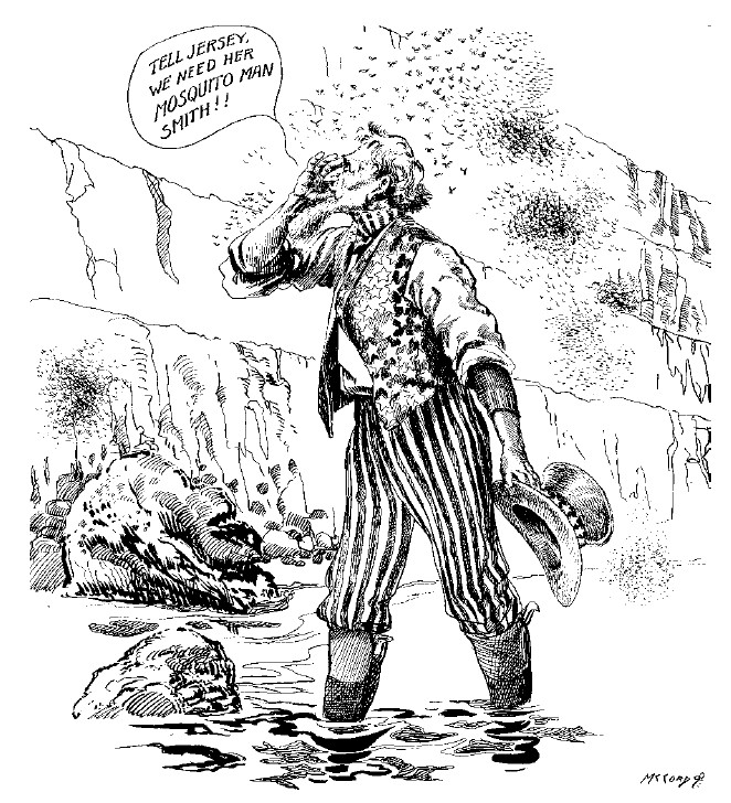Uncle Sam cartoon.